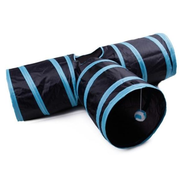 interactive_exercise_tunnel_toy_for_multiple_cats
